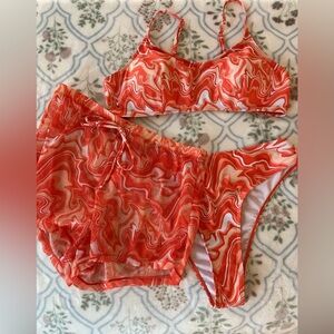 Vibrant Swirl bikini Set
